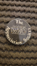 Dr Who Pin Badge Round Original